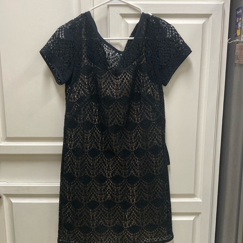 Loft lace shift dress.
